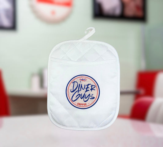 Diner Guys Pot Holder