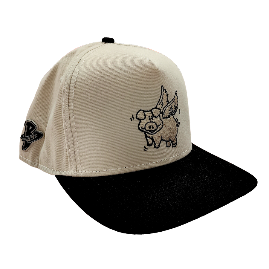 Cotton Twill Flying PIg Hat 🐷