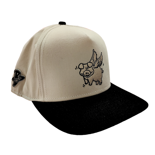 Cotton Twill Flying PIg Hat 🐷